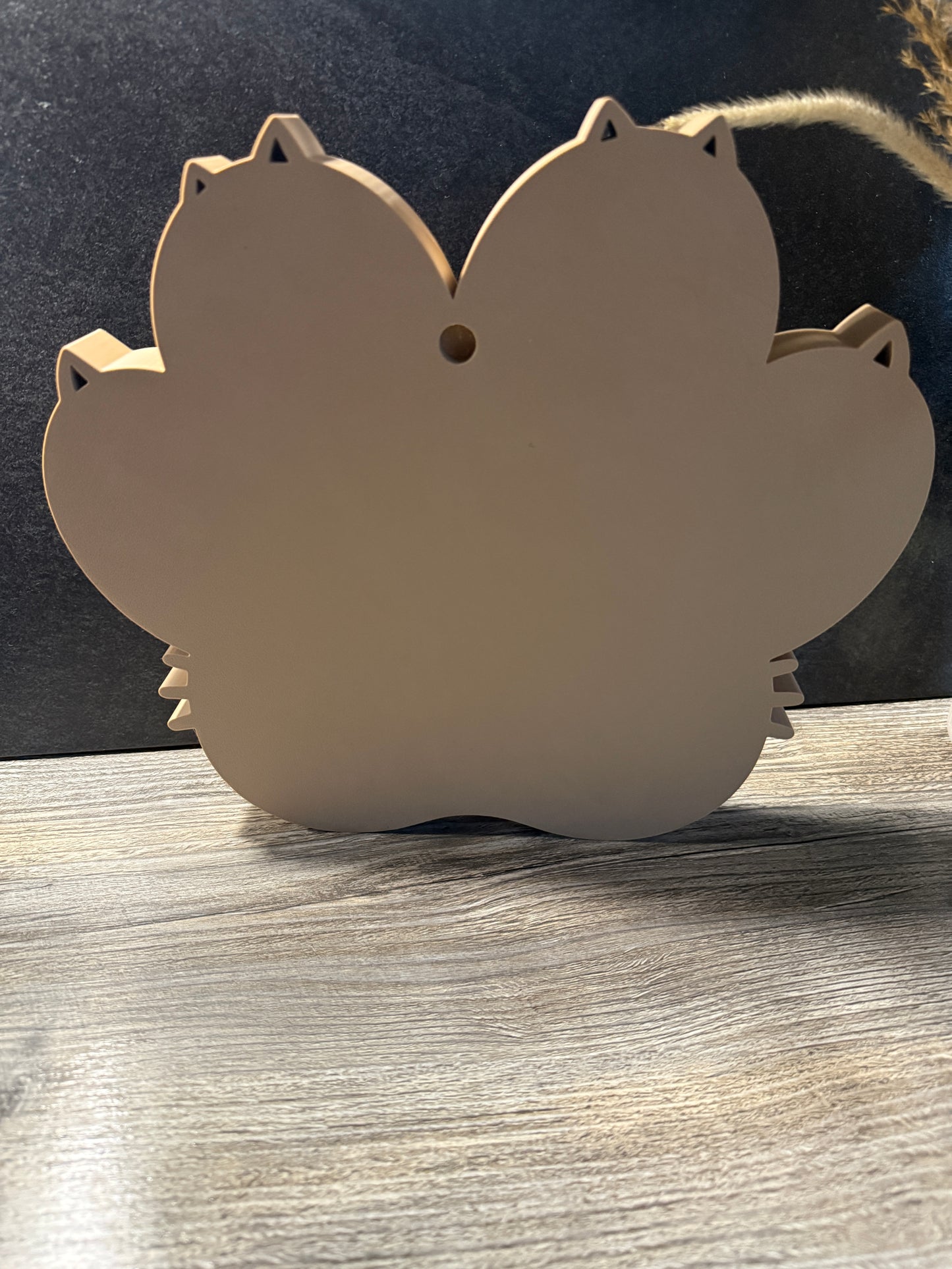 Katzen Pfoten 3D Deko – Personalisierte Fotodeko für deinen Katze