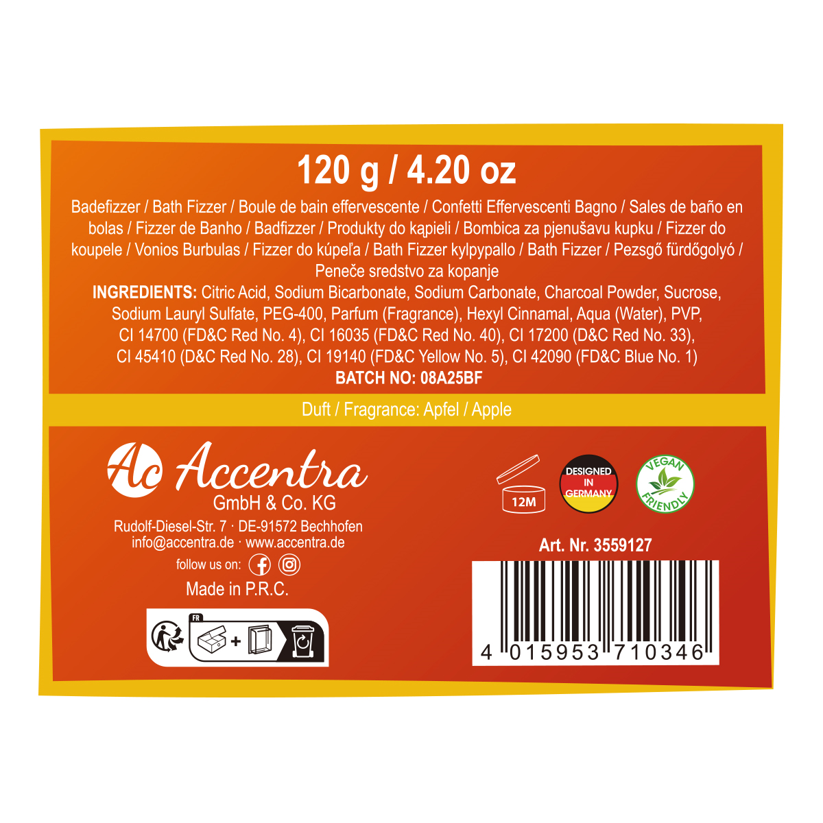 Badebombe DINOPARK ADVENTURE in Vulkanform