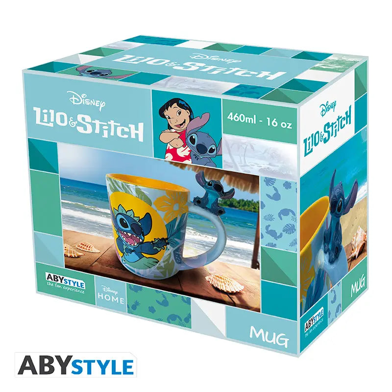 DISNEY - Tasse 3D handle - Hawaiian Stitch