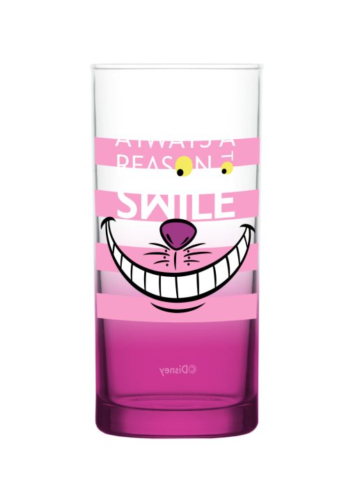 Grinsekatze Premium-Glasbecher