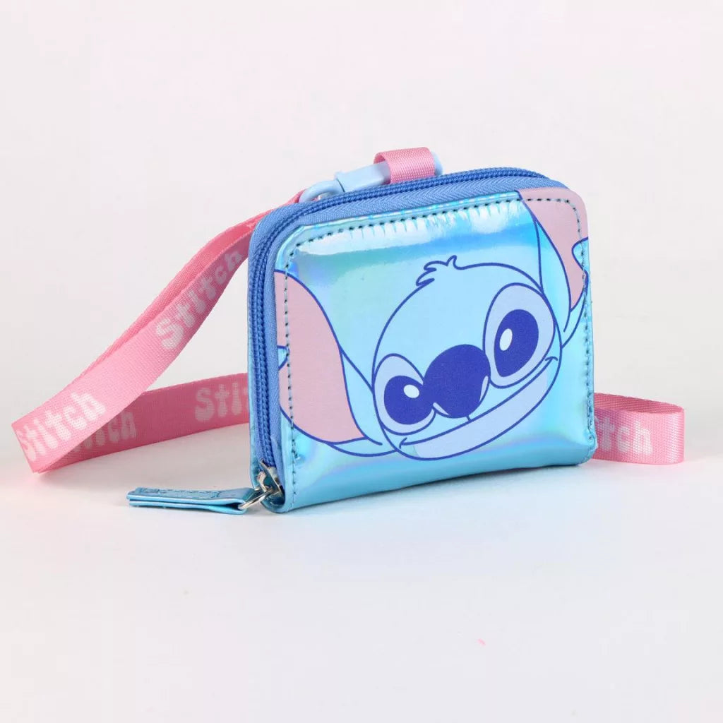 Disney Lilo und Stitch Brieftasche mit Nackenband
