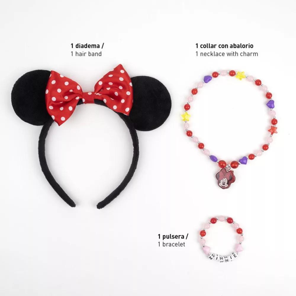 Disney Minnie Schmuck- und Haareif-Set