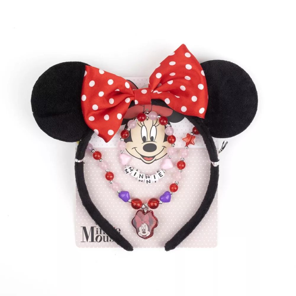 Disney Minnie Schmuck- und Haareif-Set