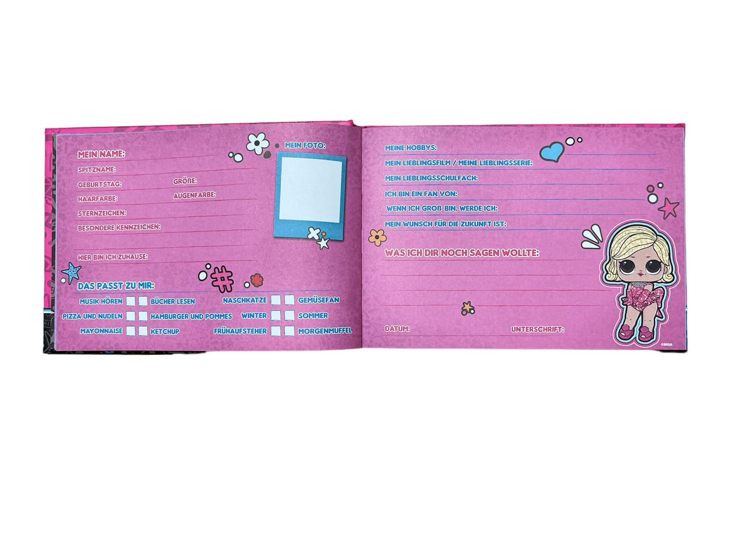 LOL Surprise - Freundebuch