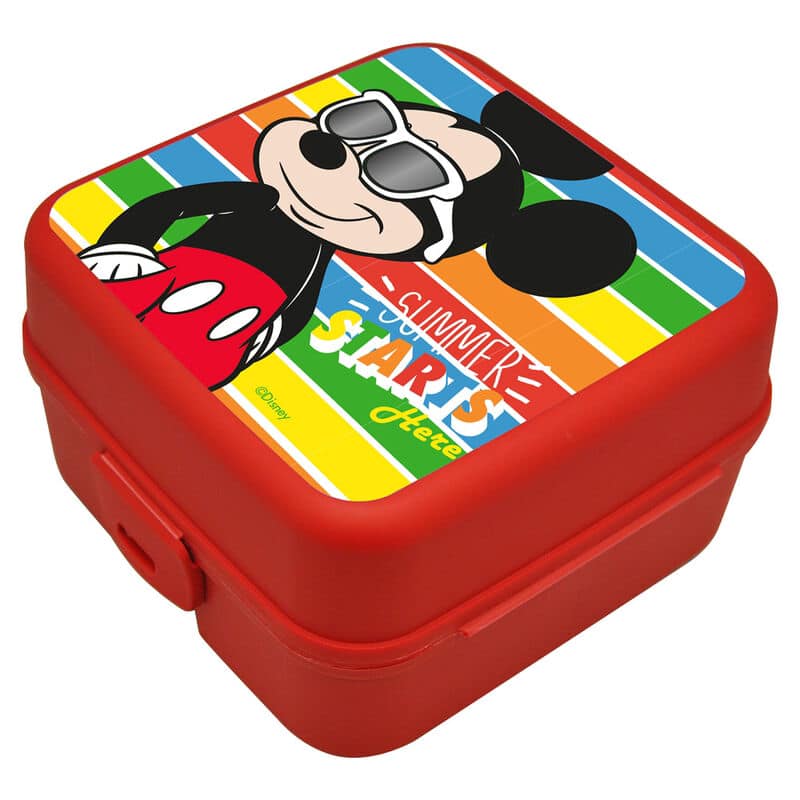 Disney Mickey Lunchbox mit mehreren Fächern, Brotdose