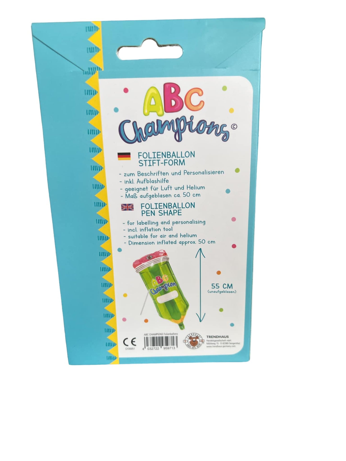 ABC CHAMPIONS Folienballons