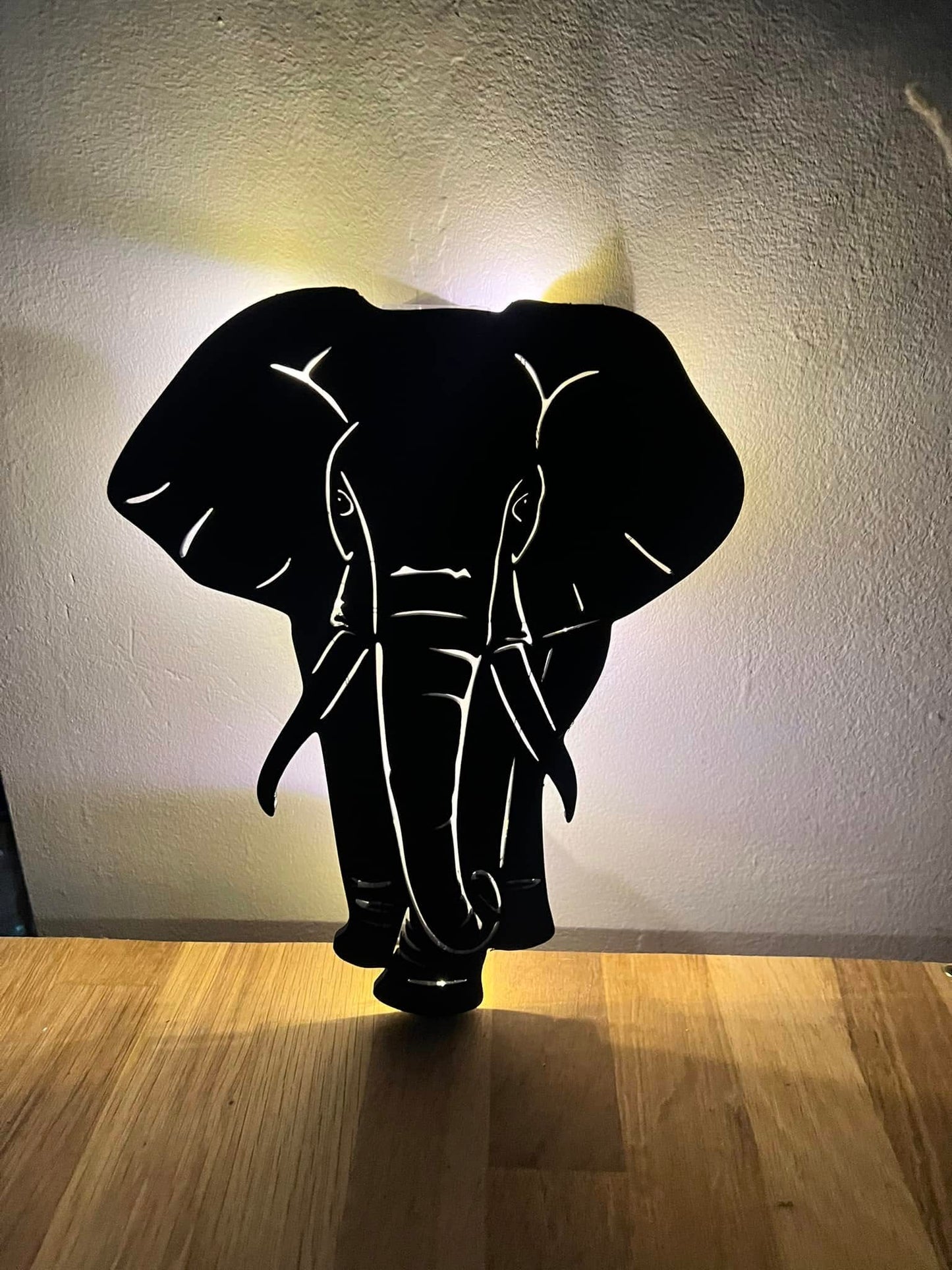 Motiv Lampe Elefant 3D