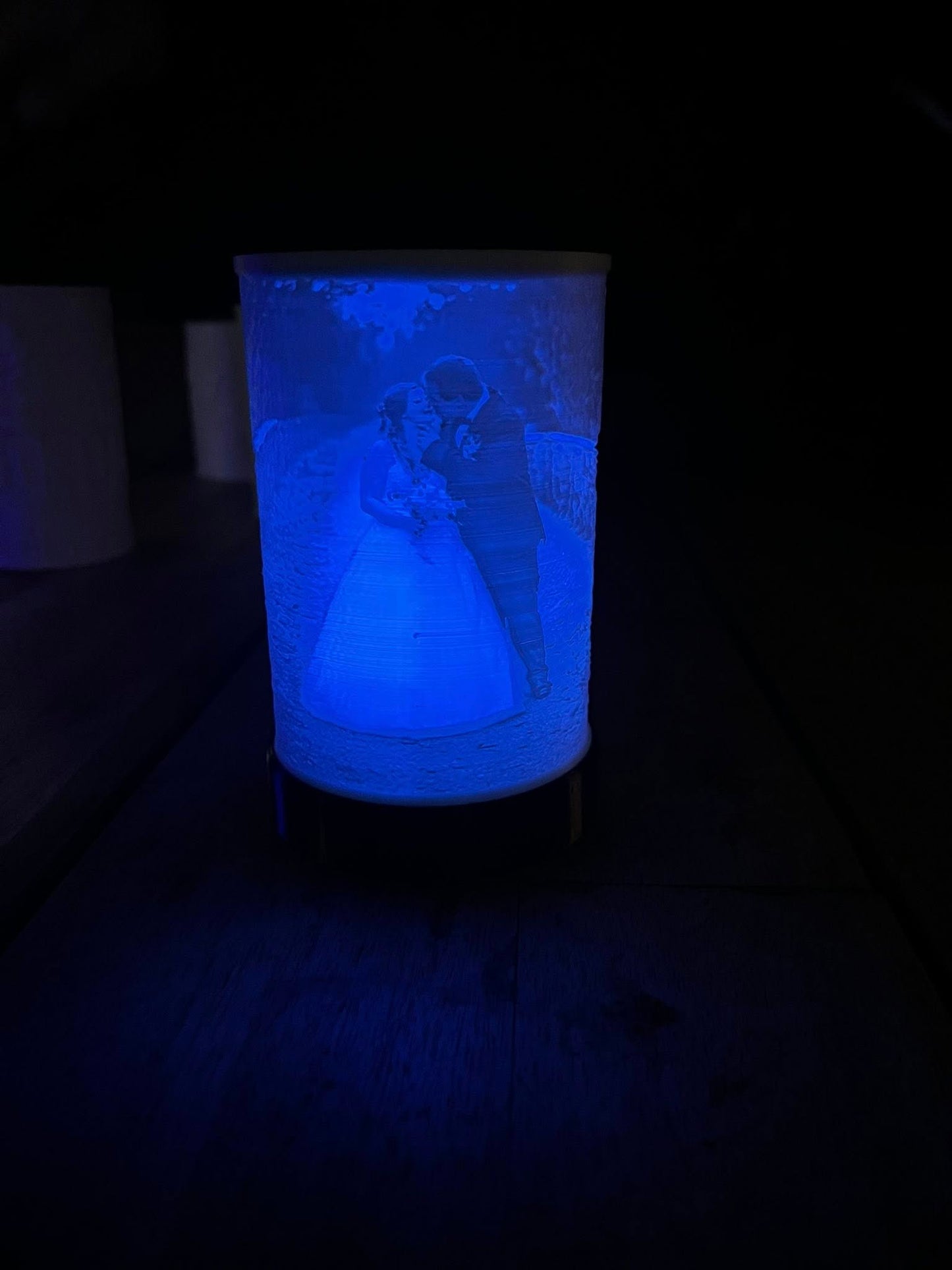 LED Tisch Lampe Personalisiert