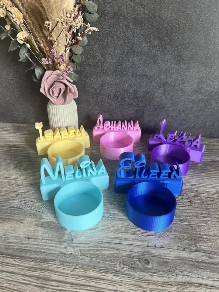 Personalisierter Becherhalter