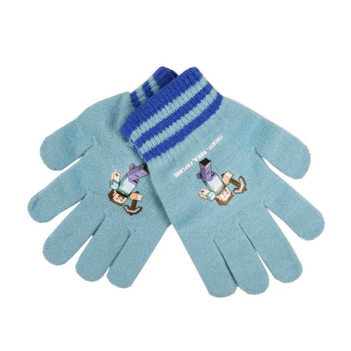 Minecraft Winterset 2 tlg. Mütze + Handschuhe