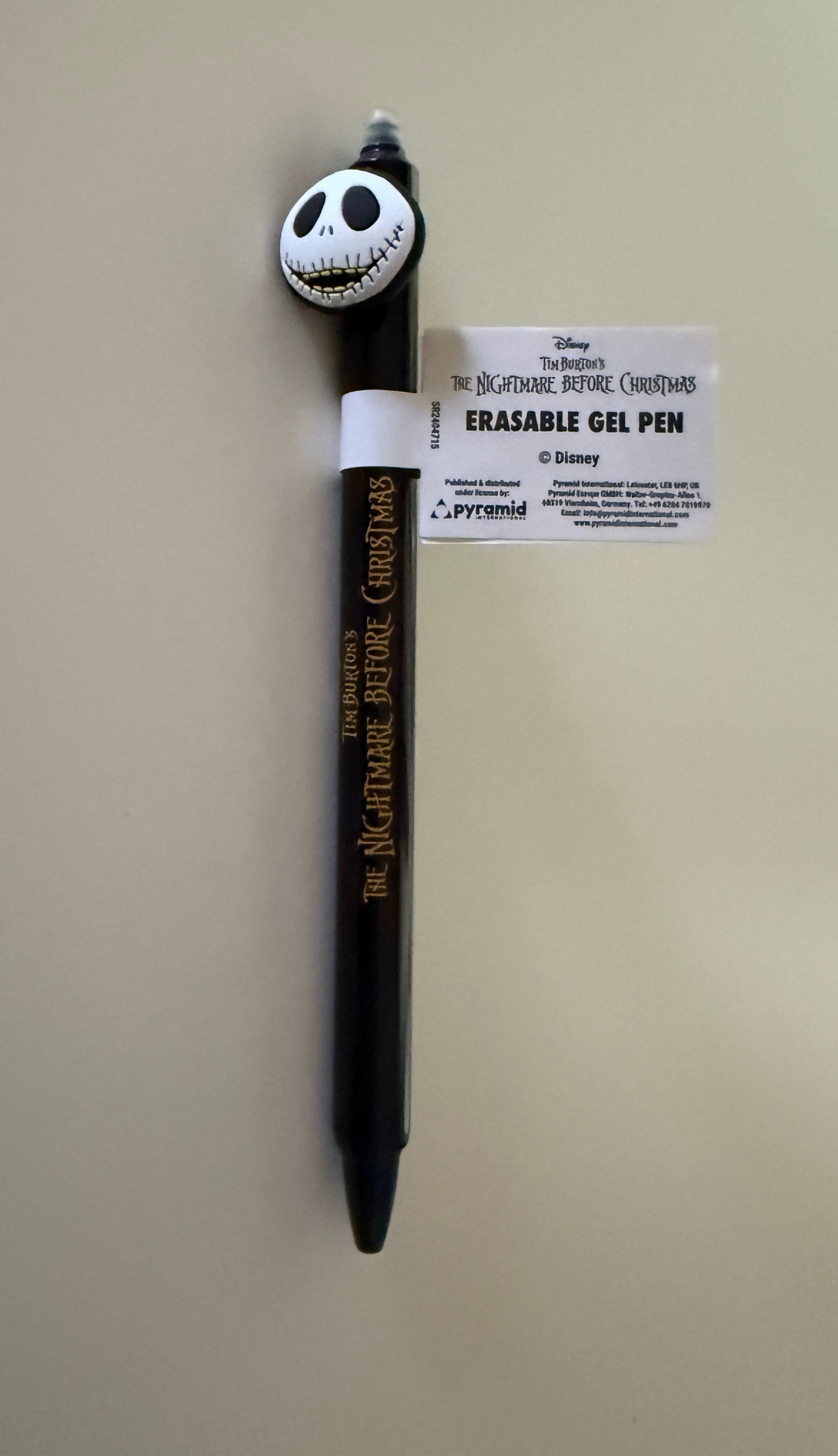 Nightmare before Christmas Radierbarer Gelstift Characters