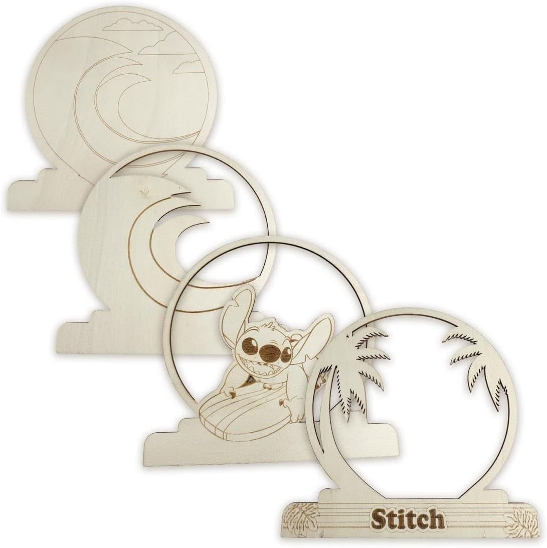 Disney Stitch Malset – Holzfiguren zum Ausmalen