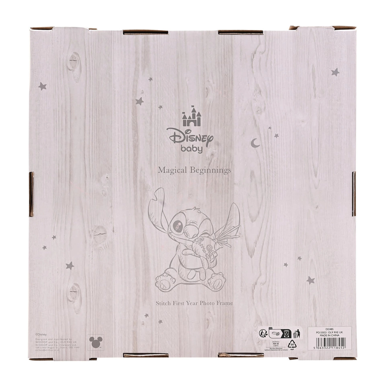 Stich Baby-Erstes-Jahr-Rahmen