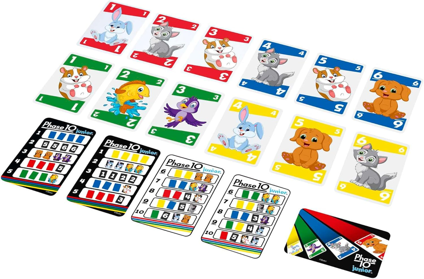 Mattel Games Phase 10 Junior