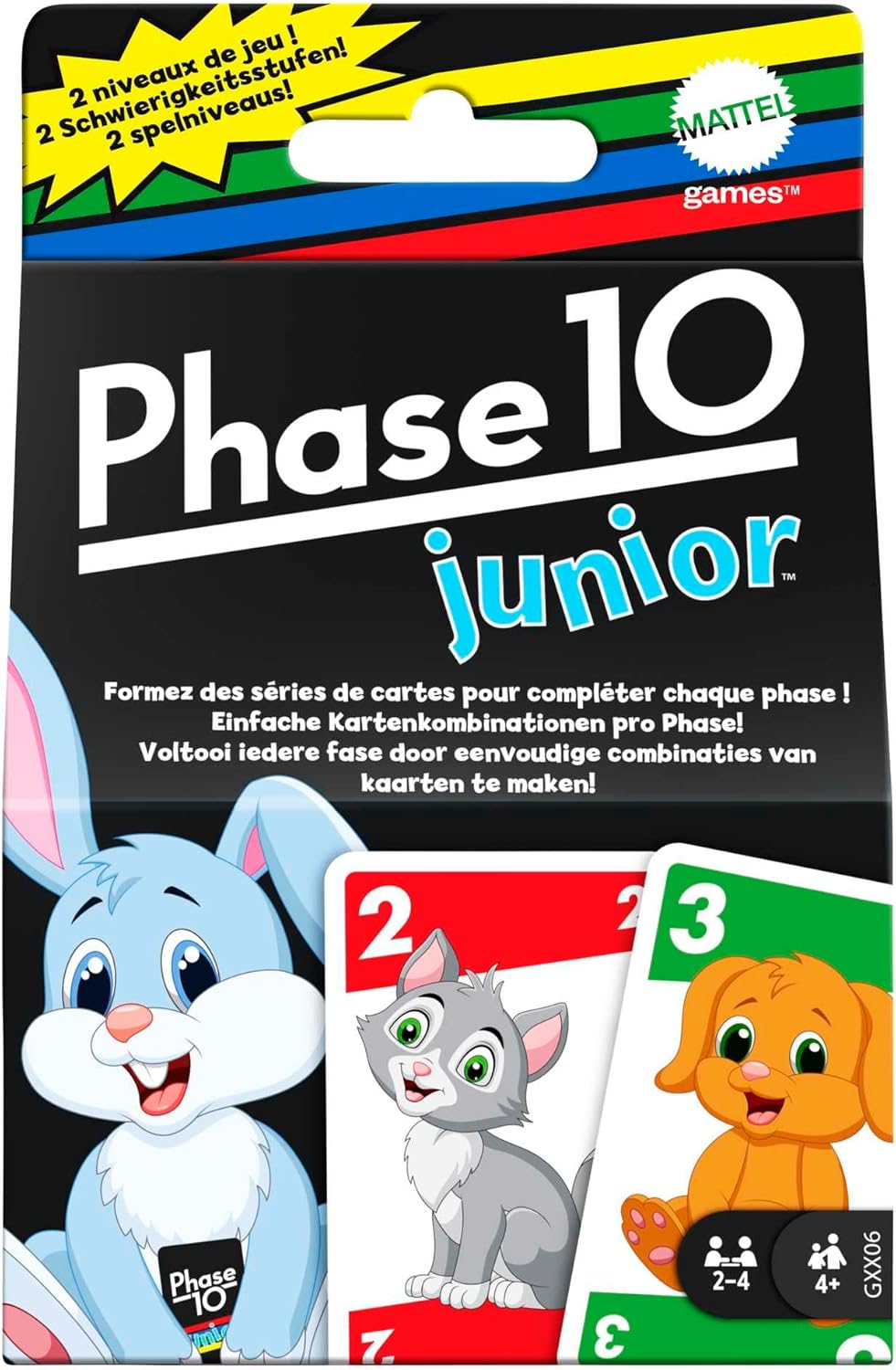 Mattel Games Phase 10 Junior