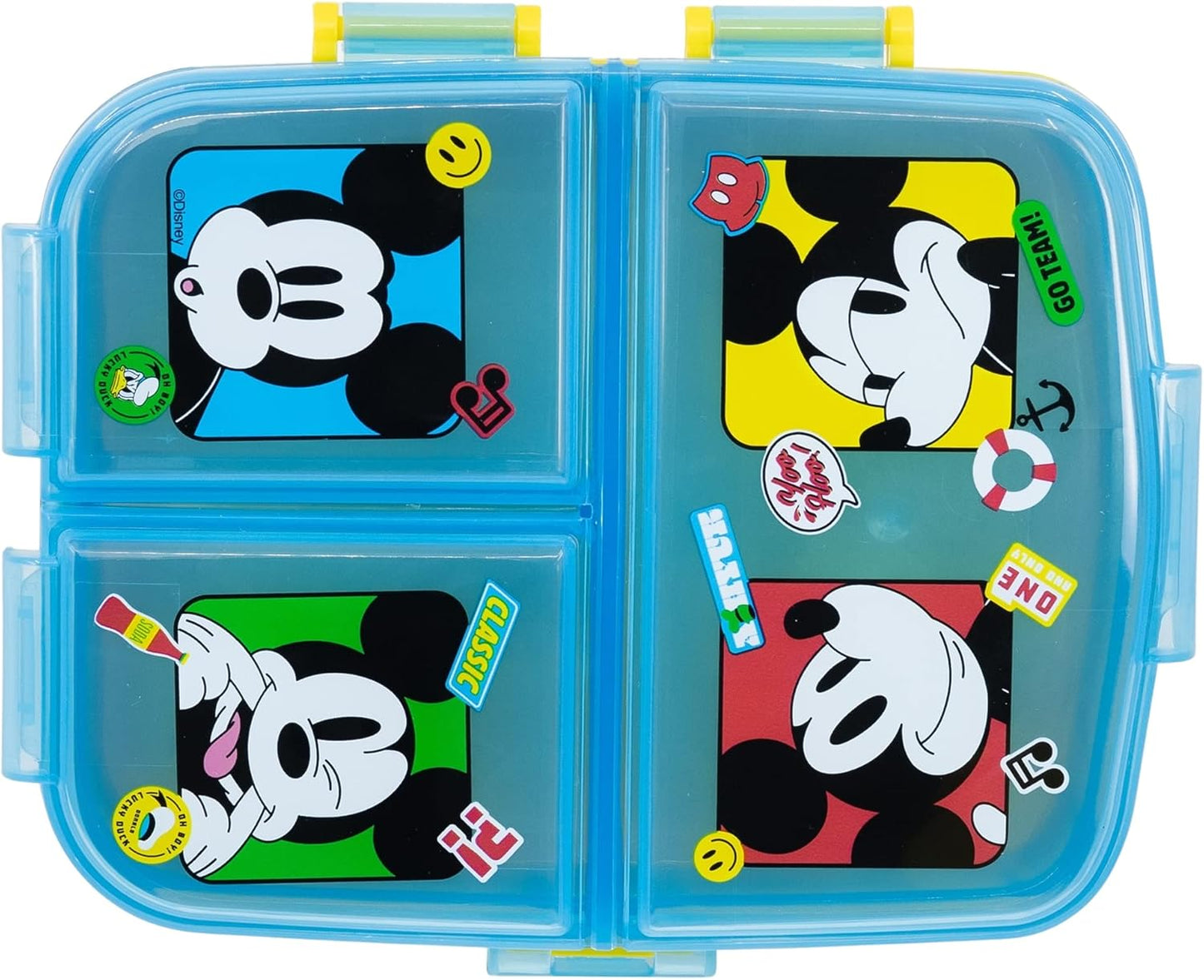 Disney Mickey Maus XL Brotdose mit mehreren Fächern