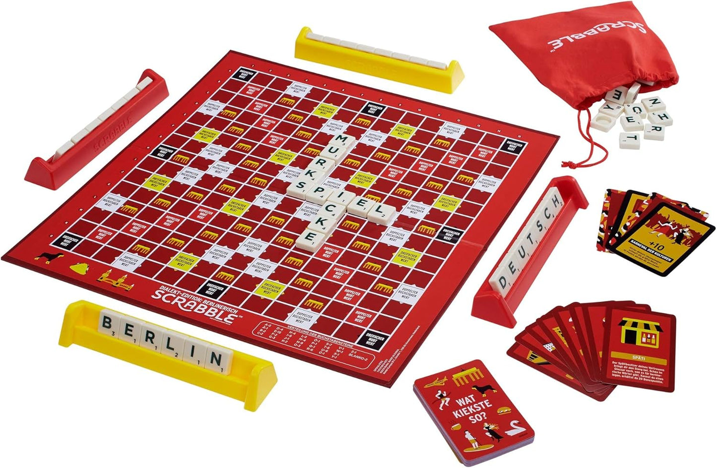 Mattel - Scrabble - Dialekt-Edition: Berlinerisch
