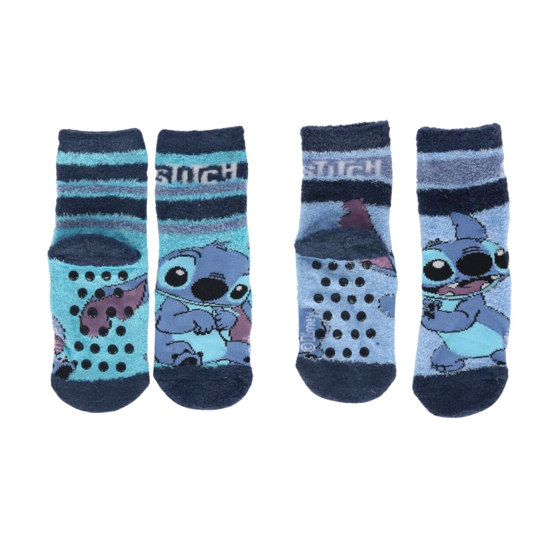 Lilo & Stitch 2er-Pack flauschige Socken Anti-Rutsch Socken