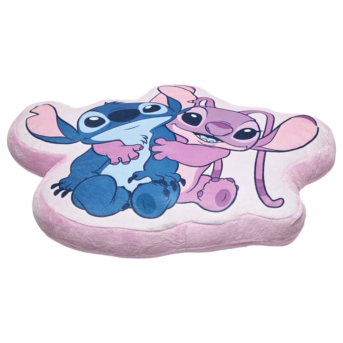Dekokissen Disney Lilo und Stitch Angel 3D Velours Kissen