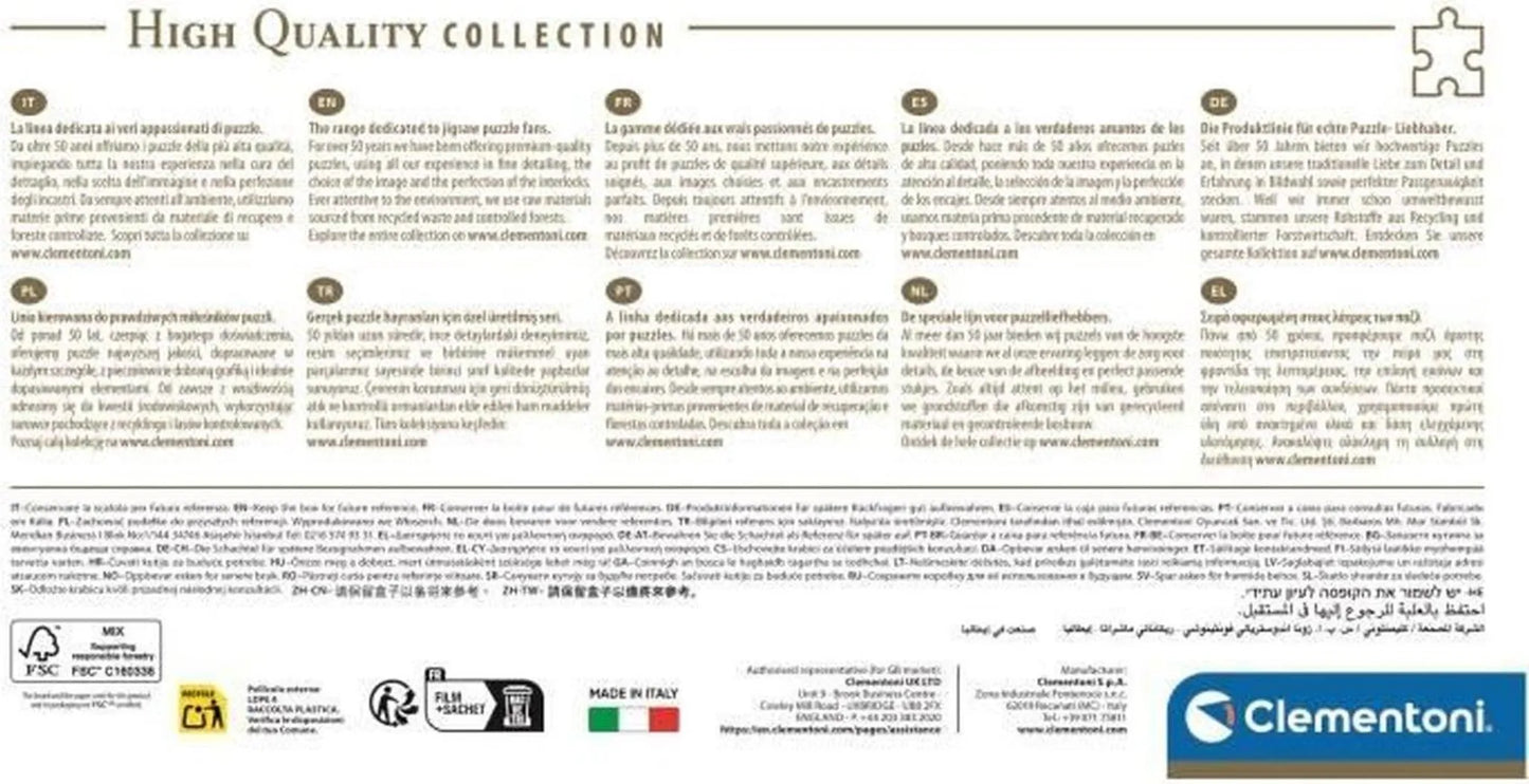 CLEMENTONI - Kompaktes 1000-Teile-Panorama - Mickey & Minnie