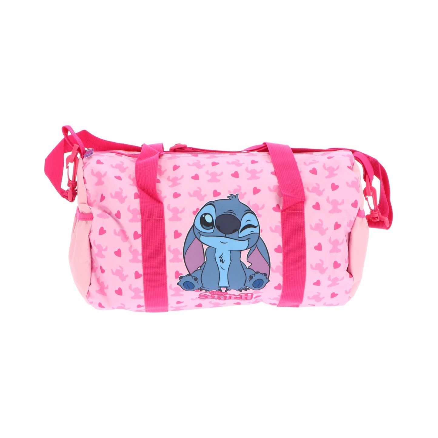Sporttasche für Kinder – Reisetasche 22x38x18 cm mit Tragegurt rosa