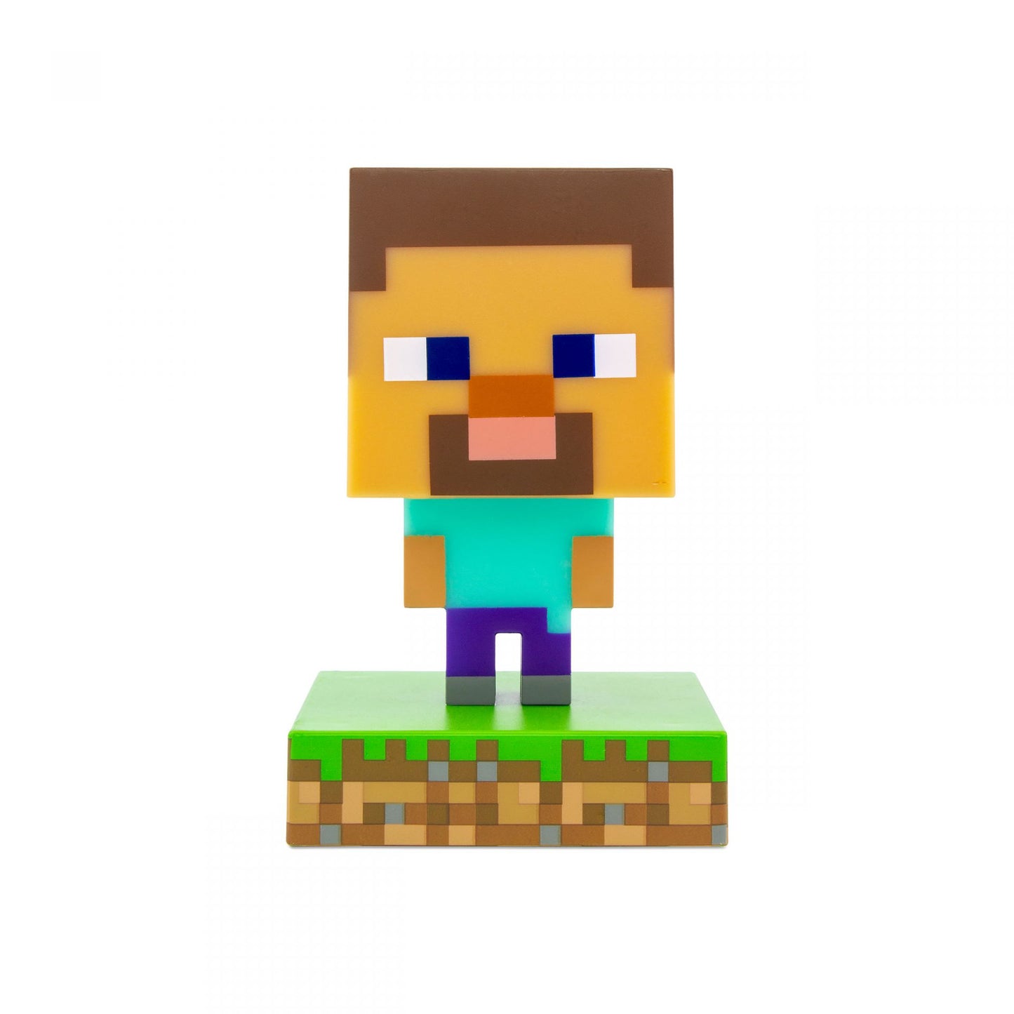 Minecraft - Steve Icons 3D Tischlampe