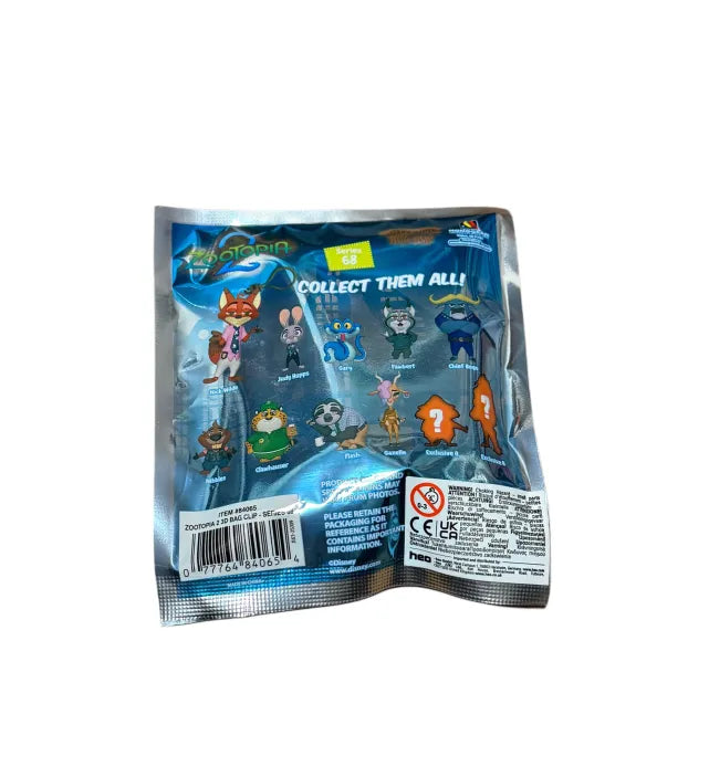 Zoomania 2 3D PVC-Taschenanhänger Serie 68