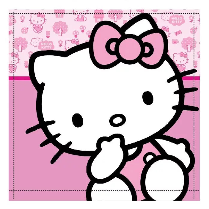 Hello Kitty Handtuch Gesichtstuch 30 x 30
