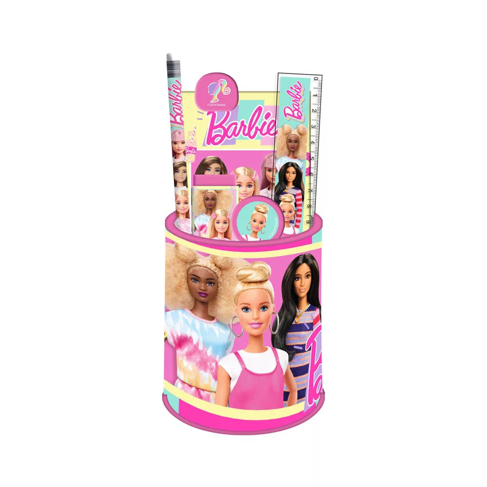 Barbie 7-teiliges Schreibwarenset
