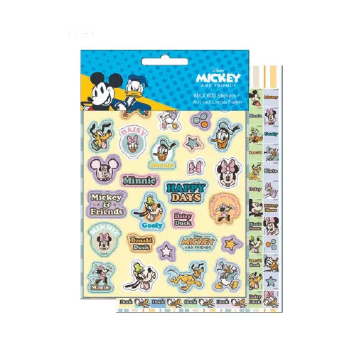 Disney Mickey 600-teiliger Aufklebersatz