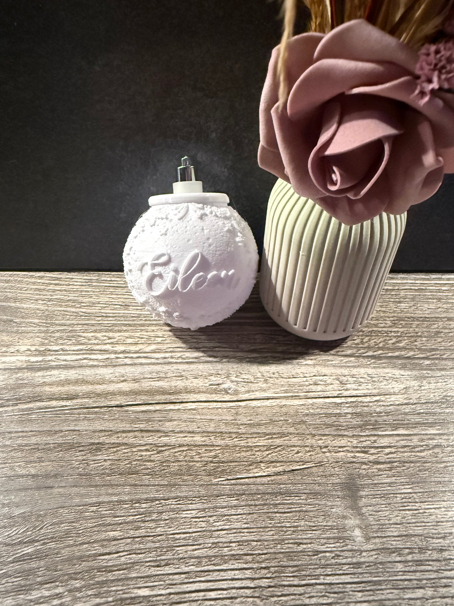 LED Weihnachtskugel mit Namen