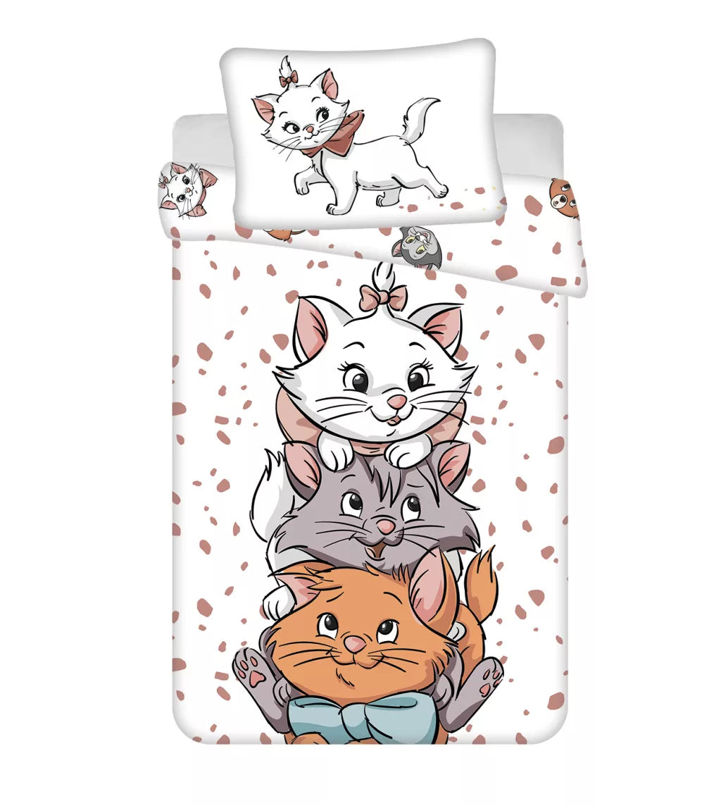 Disney Marie Friends Kinder Bettwäsche
