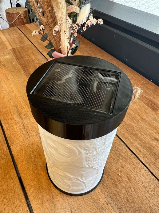 Garten Solar Leuchte Personalisiert