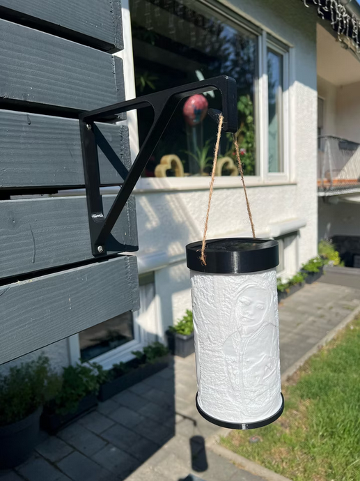 Wandhalterung für Solarlampen