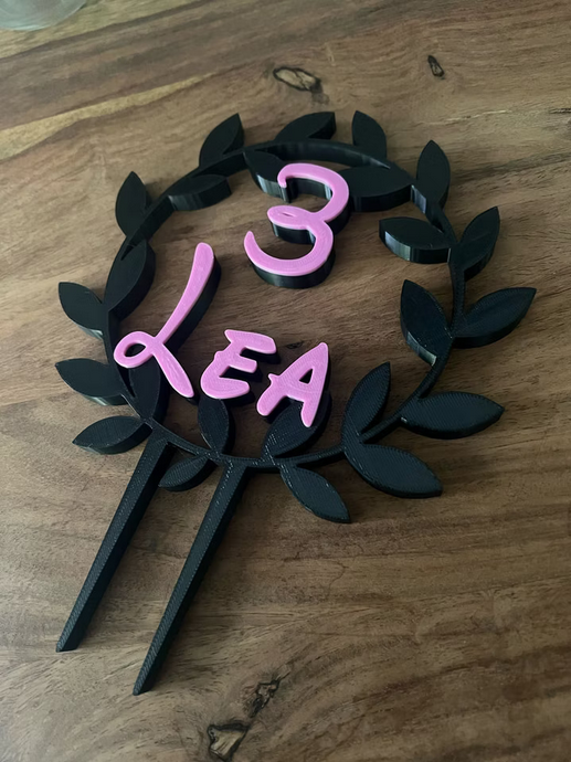 Personaliesiertes Kuchen/ Torten Schild