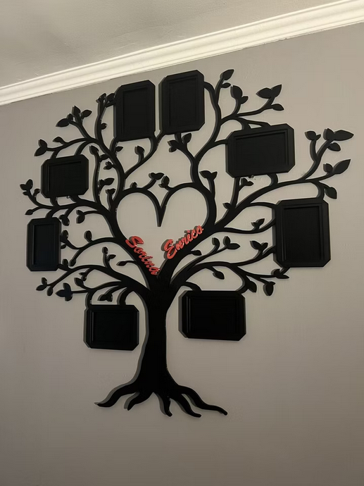 Foto Wand Puzzle 33.teilig mit Namen