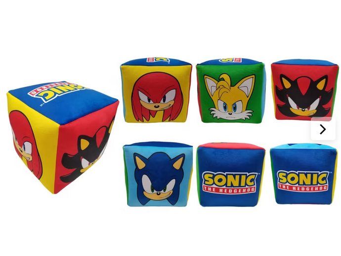 Sonic Würfel-Kissen