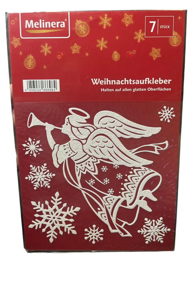 Weihnachtsaufkleber Engel