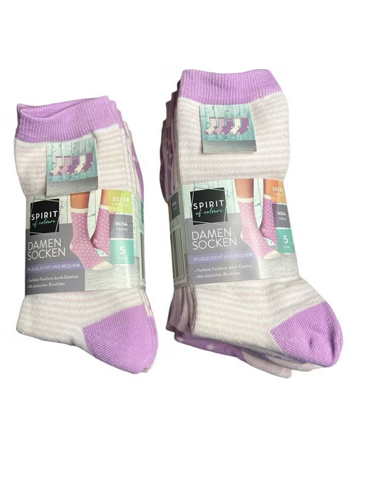 5er pack Damen Socken