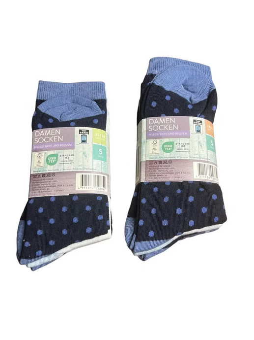 5er pack Damen Socken