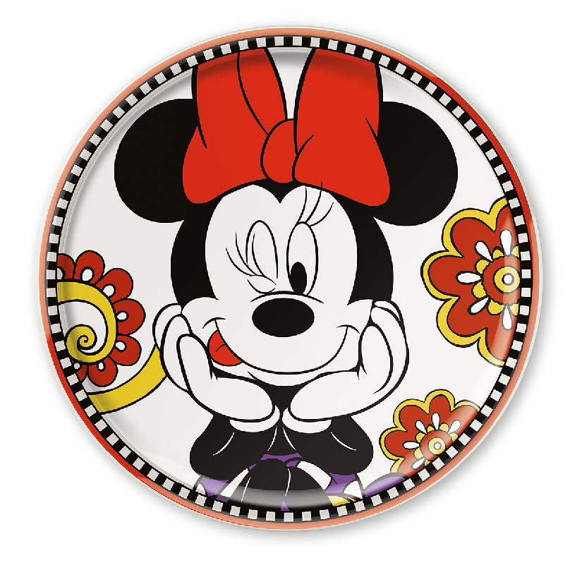 Porzellan Pizzateller "Minnie" forever & ever - Ø 31 cm