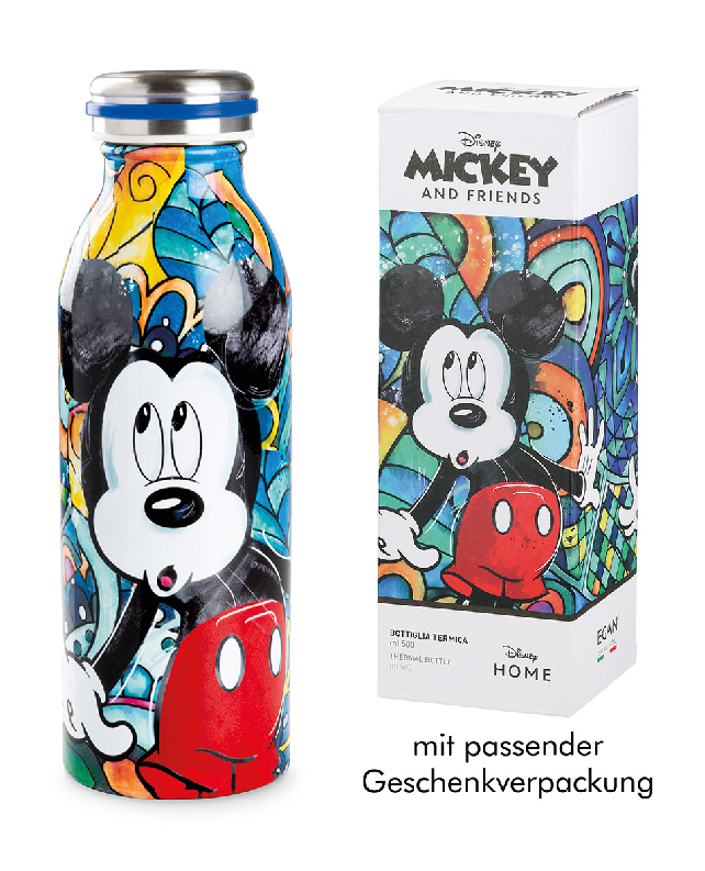 Edelstahl Thermosflasche "Mickey" forever & ever