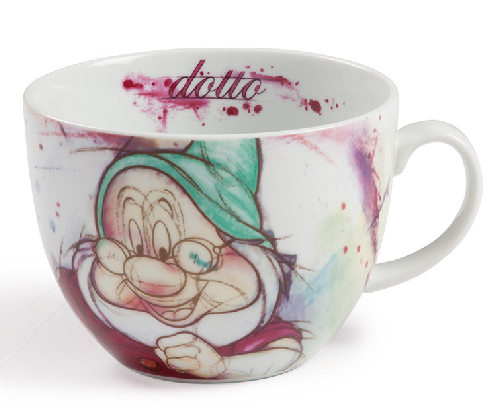 Porzellan Cappuccinotasse 7 Zwerge "Doc" - 600 ml