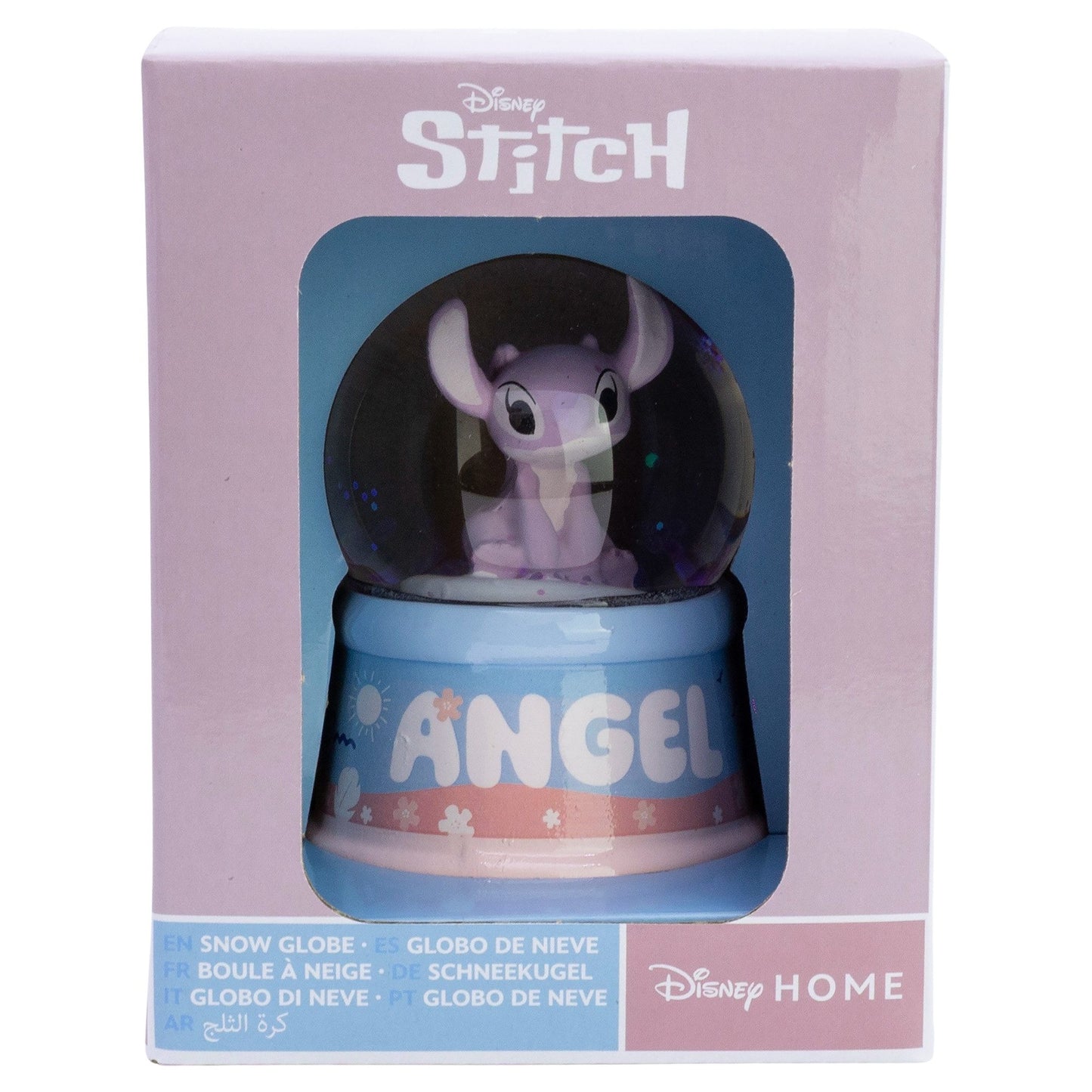 Disney Lilo und Stitch Angel - Schneekugel aus Glas - 10 cm