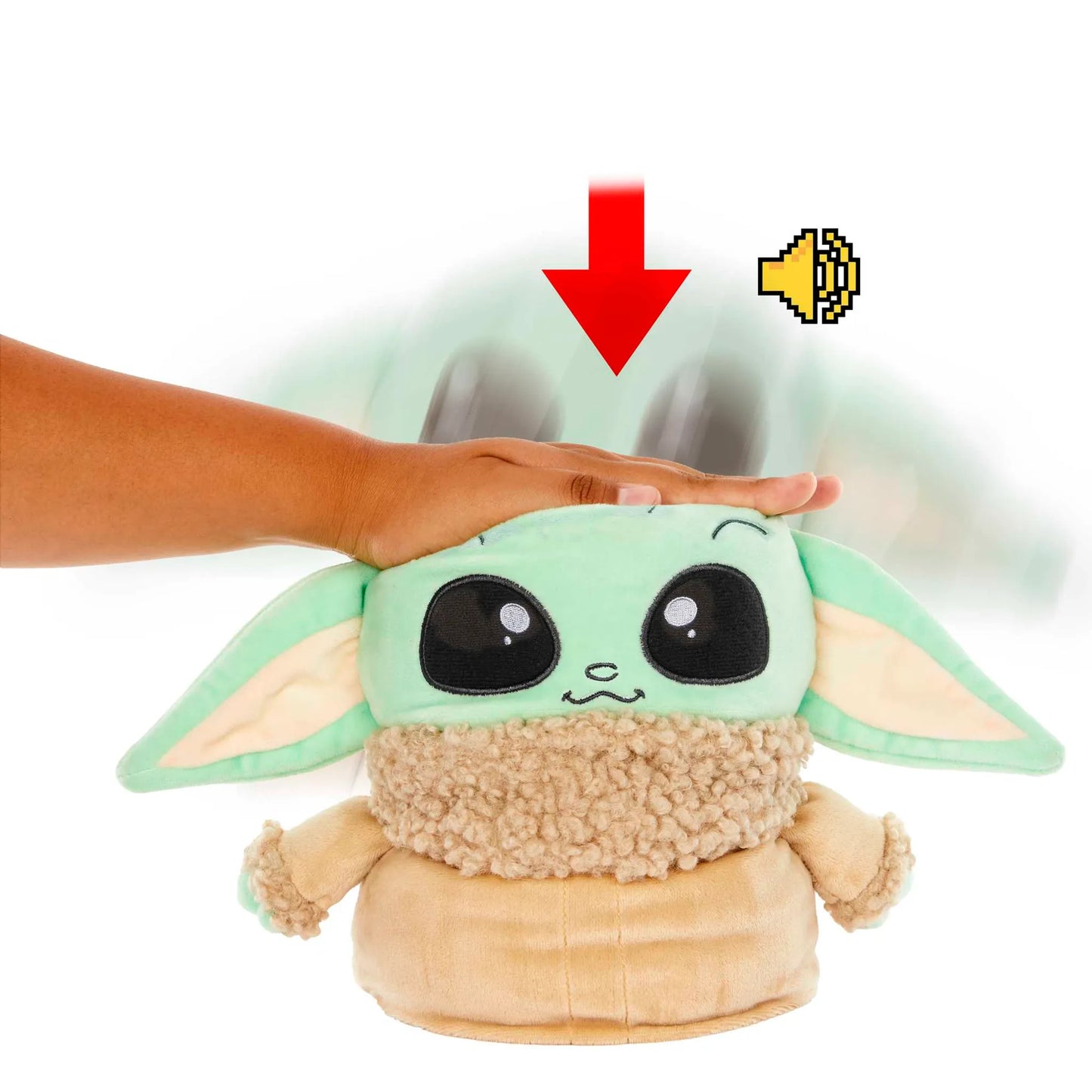 Star Wars Springender Grogu Plüsch + Sound 25cm