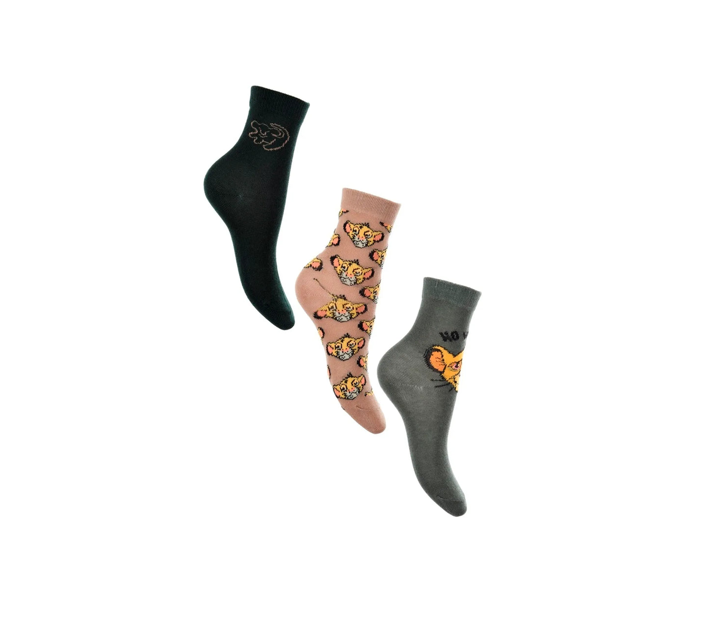 3er-Pack Disney Der König der Löwen Kinder Socken