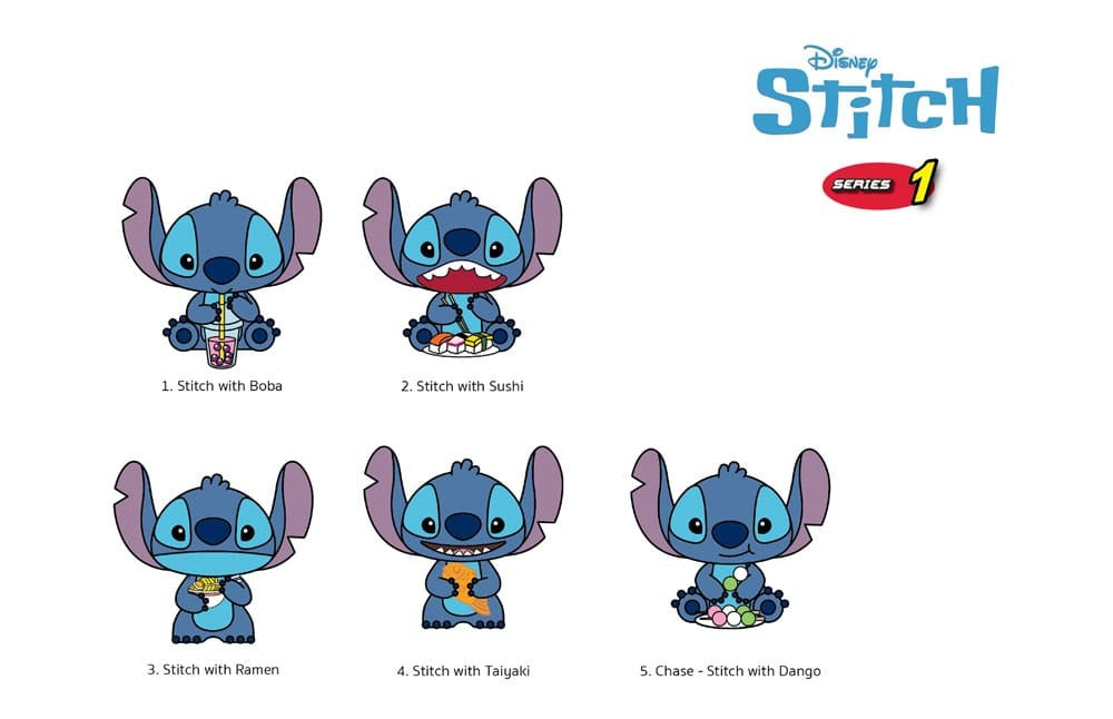 Lilo & Stitch Relief-Magnete Stitch Series 1