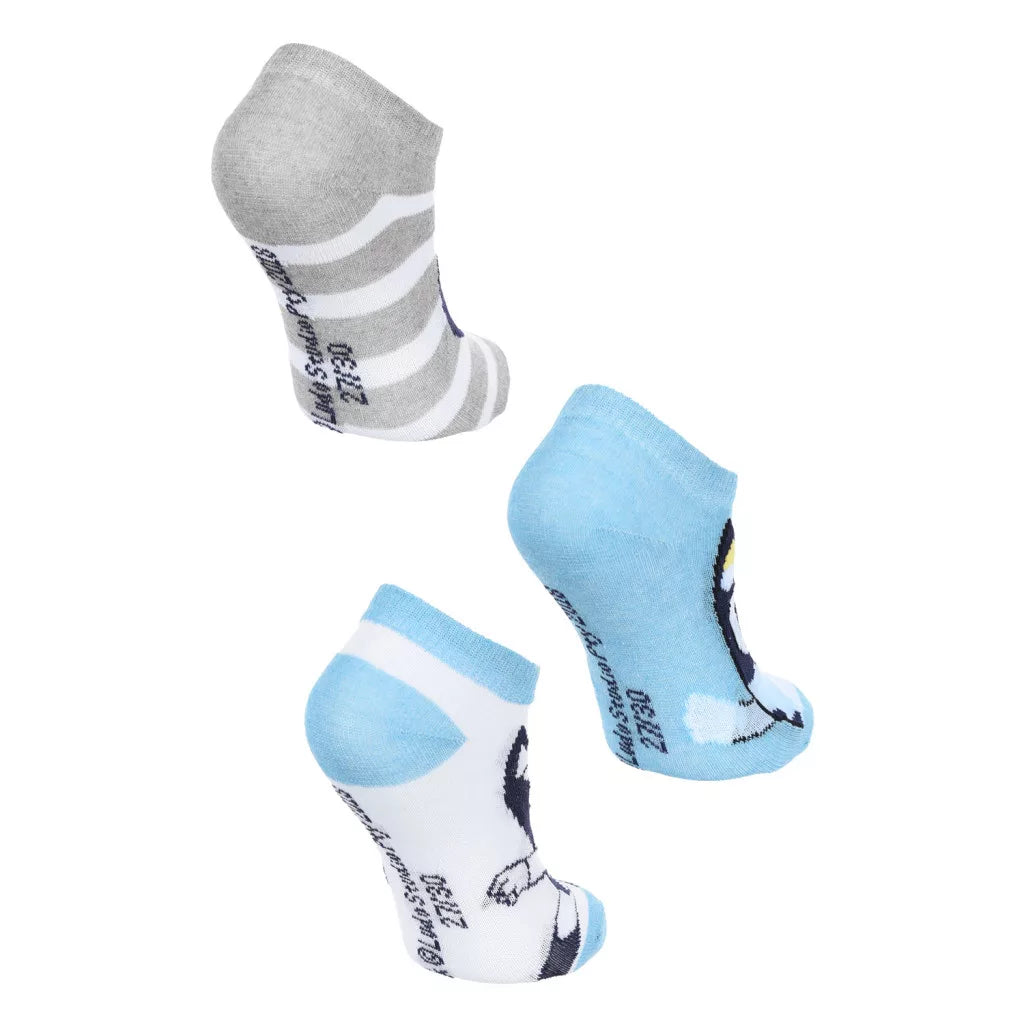 Bluey Kinder-Sneaker-Socken 3er Pack
