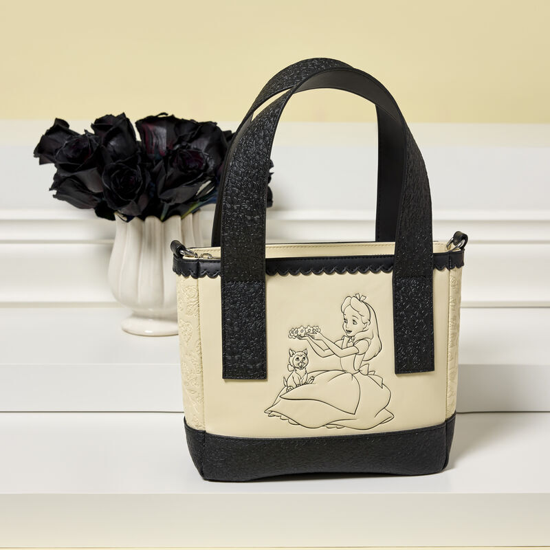 Vorbestellung Alice im Wunderland - Floral Mini Crossbody Tasche