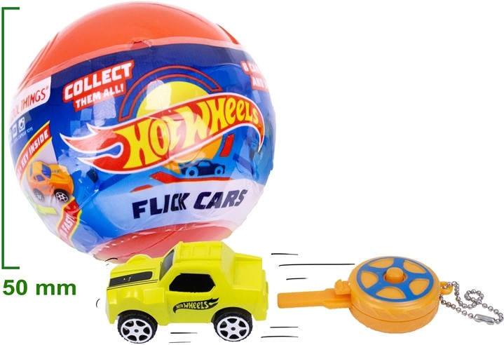 Hot Wheels Flick Cars mit Schießschlüssel Blindebag